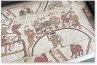 Wandteppich von Bayeux – Musée de la Tapisserie de Bayeux (Bayeux, Frankreich) Faksimile