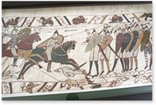 Wandteppich von Bayeux – The Folio Society – Musée de la Tapisserie de Bayeux (Bayeux, Frankreich)