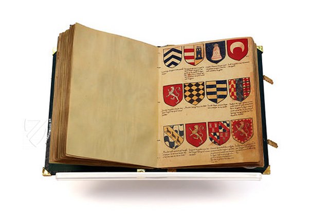 Wappenbuch von Salamanca - Steve Tamborino – Ms. 2490 – Universidad de Salamanca (Salamanca, Spanien) Faksimile