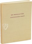 Weingartner Liederhandschrift – HB XIII 1 – Württembergische Landesbibliothek (Stuttgart, Deutschland) Faksimile