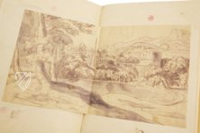 Wie man den Tiber von Perugia nach Rom schiffbar macht – 34K 16 (Cors. 1227) – Biblioteca dell'Accademia Nazionale dei Lincei e Corsiniana (Rom, Italien) Faksimile