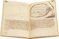 Wie man den Tiber von Perugia nach Rom schiffbar macht – Nova Charta – 34K 16 (Cors. 1227) – Biblioteca dell'Accademia Nazionale dei Lincei e Corsiniana (Rom, Italien)