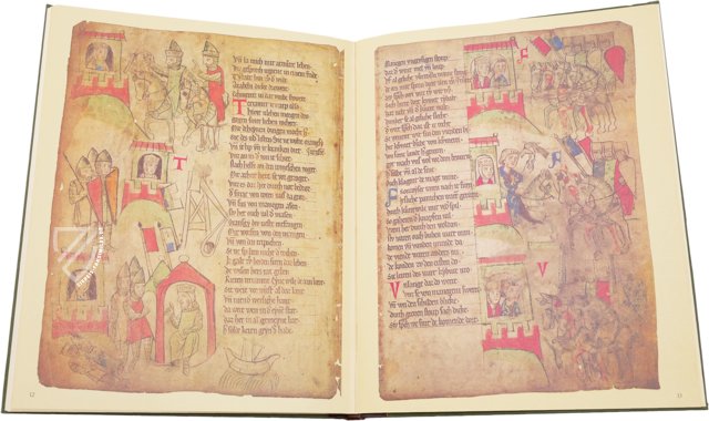 Willehalm - Wolfram von Eschenbach – Müller & Schindler – Cgm 193, III|Hz 1104–1005 Capsula 1607 – Bayerische Staatsbibliothek (München, Deutschland)