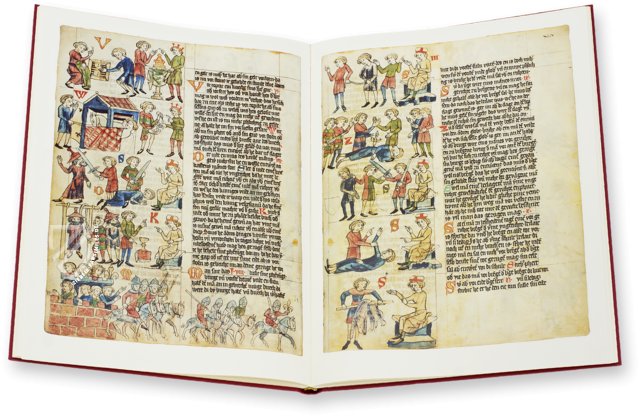 Wolfenbütteler Sachsenspiegel – Cod. Guelf. 3.1 Aug. 2° – Herzog August Bibliothek (Wolfenbüttel, Deutschland) Faksimile