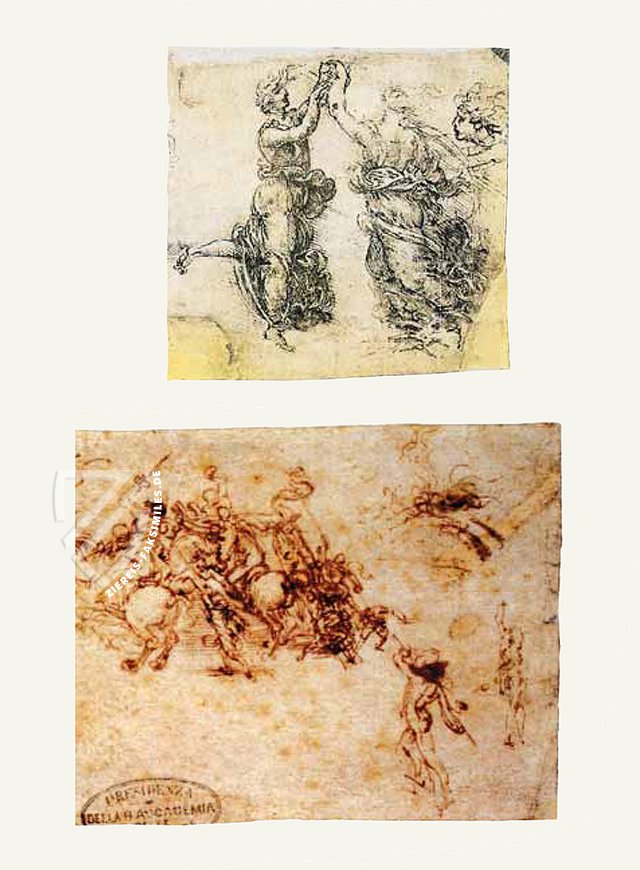 Zeichnungen von Leonardo da Vinci und seinem Umkreis - Gallerie dell’Accademia in Venedig – Gallerie dell'Accademia di Venezia / Gabinetto Disegni e Stampe (Venedig, Italien) Faksimile