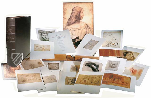Zeichnungen von Leonardo da Vinci und seinem Umkreis - Öffentliche Sammlungen in Frankreich – Musée du Louvre (Paris, Frankreich) / École Nationale Supérieure des Beaux-Arts (Paris, Frankreich) Faksimile